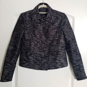 BR biker black/silver jacket